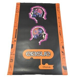 Vintage 1991 ERASURE Chorus Album Promo Poster 24x36"